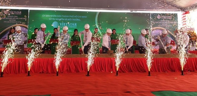 Khởi công xây dựng nhà máy đốt rác phát điện đầu tiên tại TP