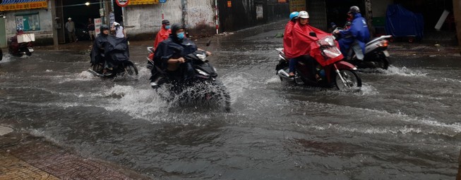 Nhiều ‘rốn ngập’ của TP.HCM đã bớt ngập