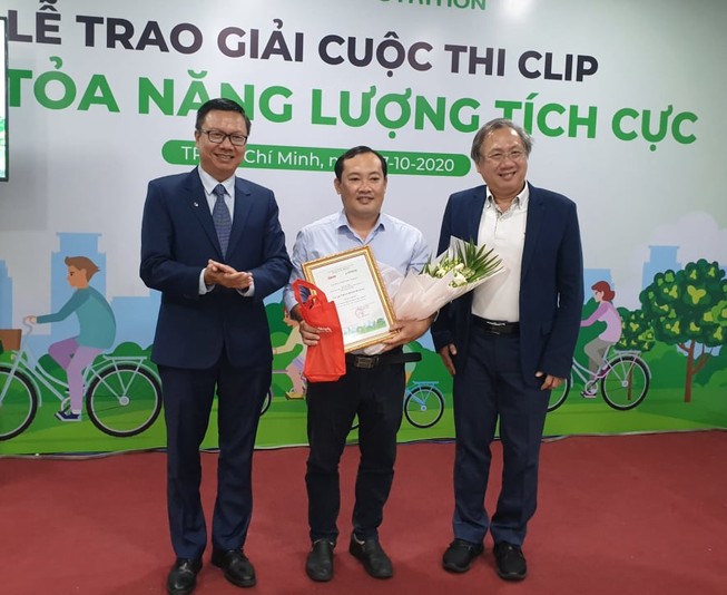 Trao giải cuộc thi 'Clip lan tỏa năng lượng tích cực'