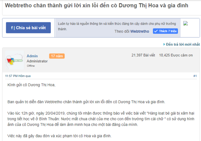 Webtretho sẽ bị xử phạt theo Nghị định 174/2013