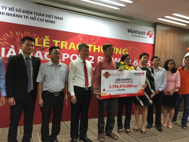 Trao giải Jackpot gần 5,8 tỉ đồng không giấu mặt
