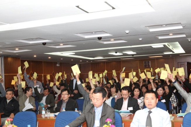 Đề xuất quyền biểu quyết hội nghị nhà chung cư theo mét vuông