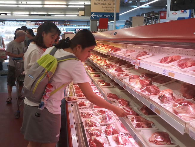 50.000 tấn thịt heo sẽ nhập vào VN, kỳ vọng giá thịt heo giảm