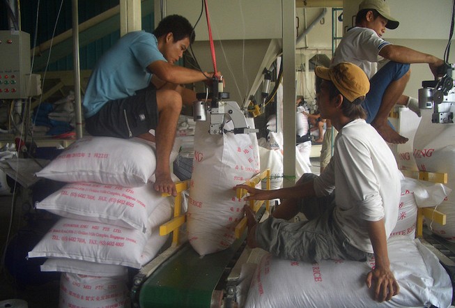 Gạo Việt tiếp tục đắt khách, giá bán tăng cao