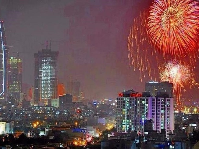 6 điểm bắn pháo hoa Tết nguyên đán ở TP.HCM