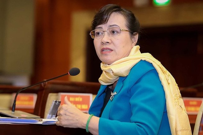 Bà Nguyễn Thị Quyết Tâm nhận quyết định nghỉ hưu