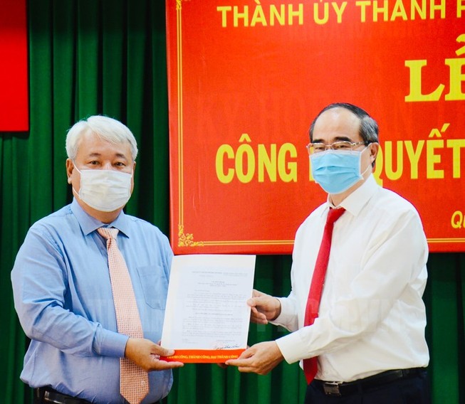 Ông Võ Khắc Thái làm Bí thư quận 7