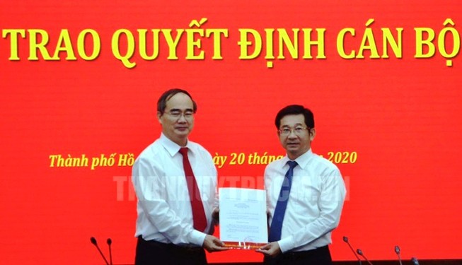 Ông Dương Ngọc Hải làm Ủy viên Ban Thường vụ Thành ủy TP.HCM
