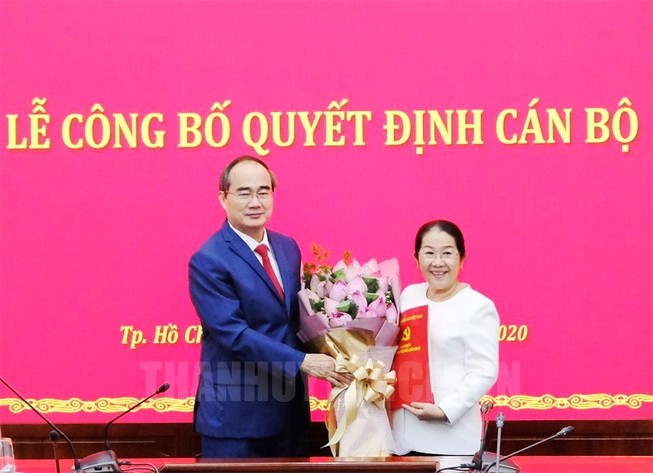 Phó Bí thư Thành ủy TP.HCM Võ Thị Dung nghỉ hưu