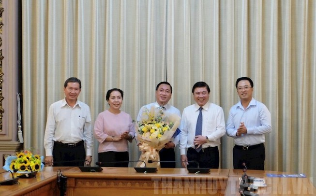 Ông Phạm Thành Kiên tham gia Ban Chấp hành Quận ủy quận 3