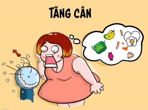 Thủ phạm gây tăng cân ngày Tết