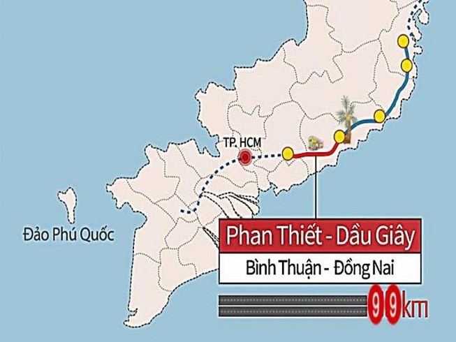 New Zealand trúng thầu tư vấn cao tốc Phan Thiết - Dầu Giây