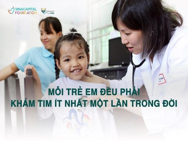 Khám sàng lọc tim bẩm sinh miễn phí cho trẻ em Bình Thuận