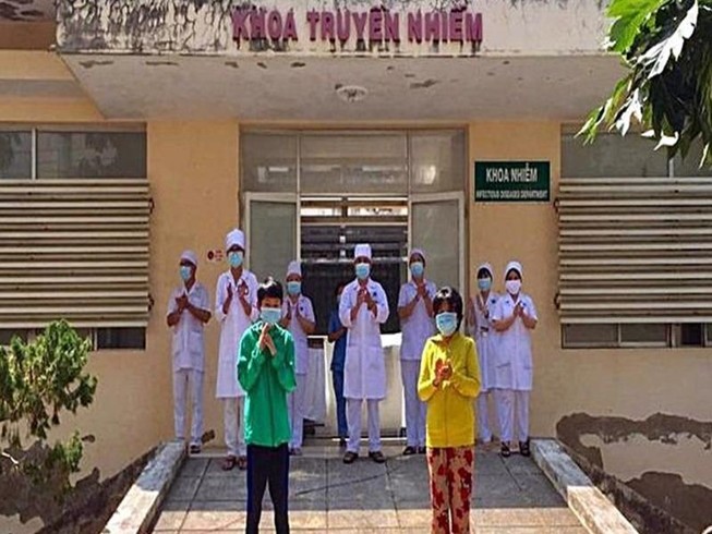 Bệnh nhân 36 sau khi dương tính đã 3 lần âm tính, khỏi bệnh
