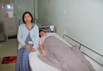 Bé sơ sinh một ngày tuổi bị bắt cóc ở bệnh viện Hùng Vương