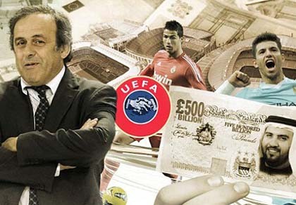 UEFA đòi hỏi một nền tài chính bóng đá lành mạnh
