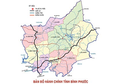 Bình Phước công bố thành lập huyện Phú Riềng