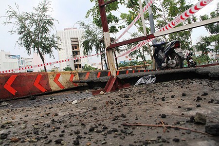 Hố ga phát nổ, người dân phát hoảng