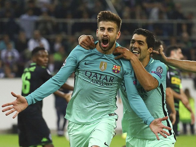 Hàng công tịt ngòi, Barca vẫn ngược dòng hạ Gladbach