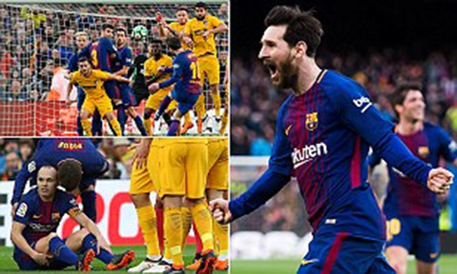 Messi ra chân thiên tài, Barcelona tiến gần ngôi vương
