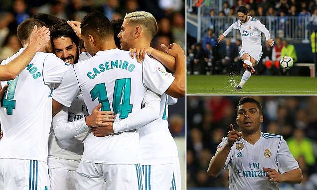 Thắng nhẹ đội chót bảng, Real Madrid đòi lại vị trí thứ 3