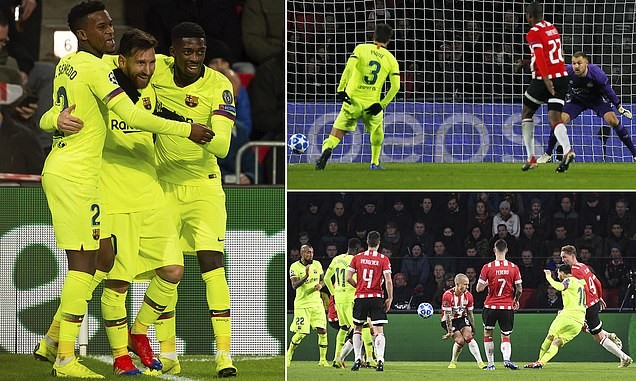 Barca, Dortmund, Atletico đi tiếp, Tottenham sống lại hy vọng