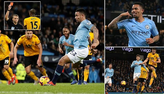 Jesus lập cú đúp, Man. City tiếp tục bám đuổi Liverpool