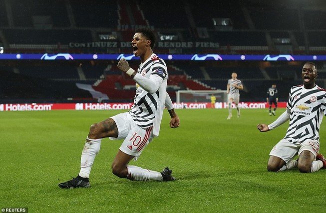 Martial 'đốt đền', Rashford rực sáng giúp MU hạ PSG kịch tính