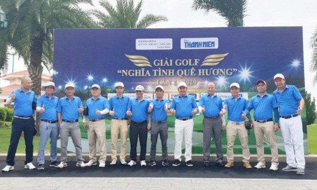 ‘Nghĩa tình Quê hương 2020’, giải golf hướng về miền Trung
