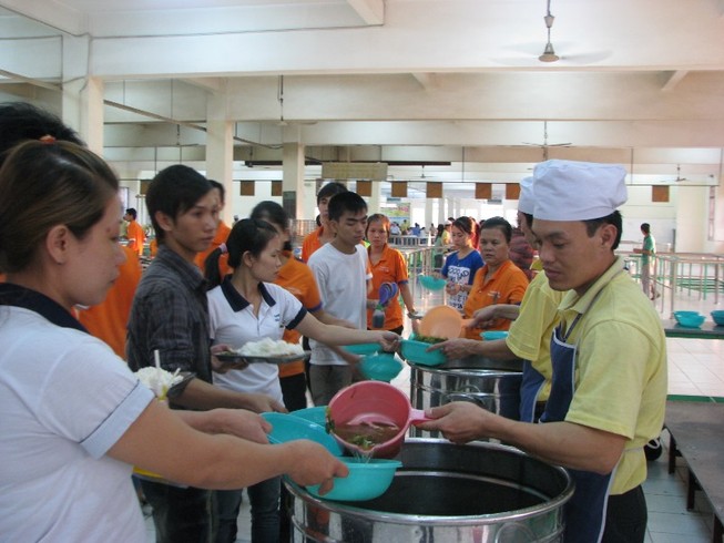 Thực phẩm suất ăn công nhân phải có truy xuất nguồn gốc