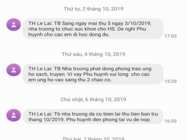 Đà Nẵng: Yêu cầu trường học bảo mật thông tin PHHS