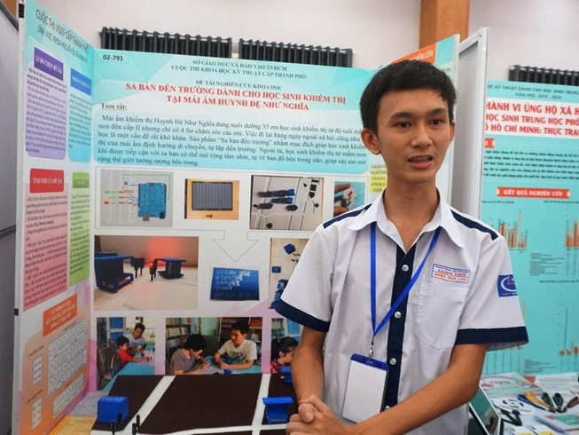 Bất ngờ từ chung kết Khoa học kỹ thuật cấp thành phố