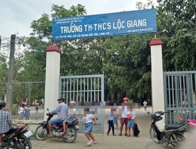 Ngôi trường nơi xảy ra sự việc phụ huynh xông vào trường dùng mũ bảo hiểm đánh cô giáo