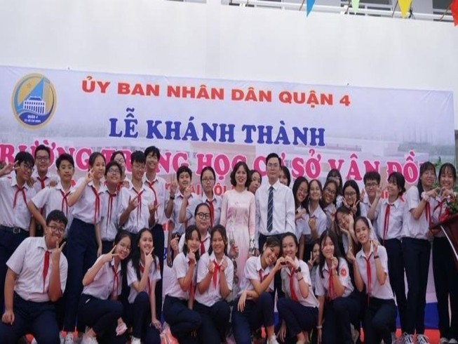 Quận 4, TP.HCM khánh thành 2 ngôi trường mới