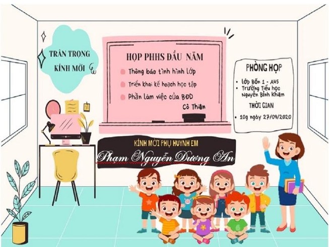 Phụ huynh bất ngờ với buổi họp đầu năm