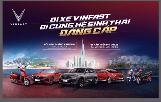 Chương trình hấp dẫn dịp kỷ niệm một năm ra mắt VinFast Lux