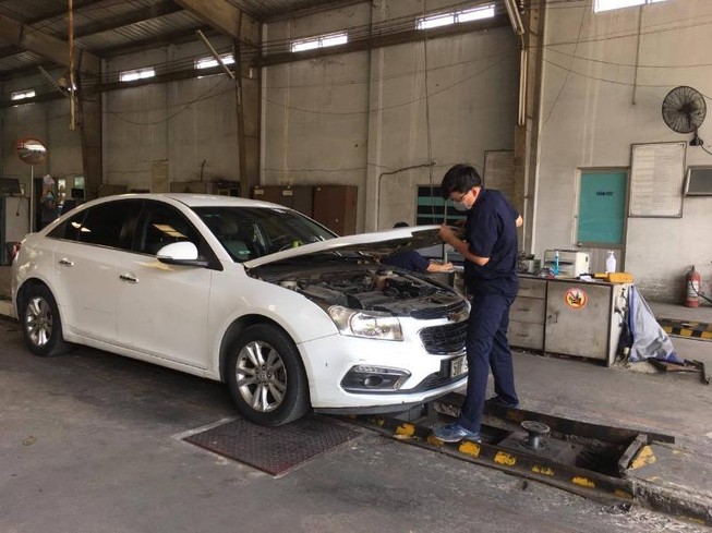 Trung tâm đăng kiểm 'thảnh thơi' mùa dịch COVID-19
