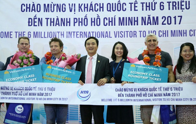 TP.HCM đón vị khách đặc biệt tại sân bay Tân Sơn Nhất