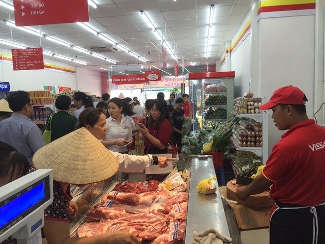 Vissan cung ứng heo tết với giá bình ổn thành phố giao