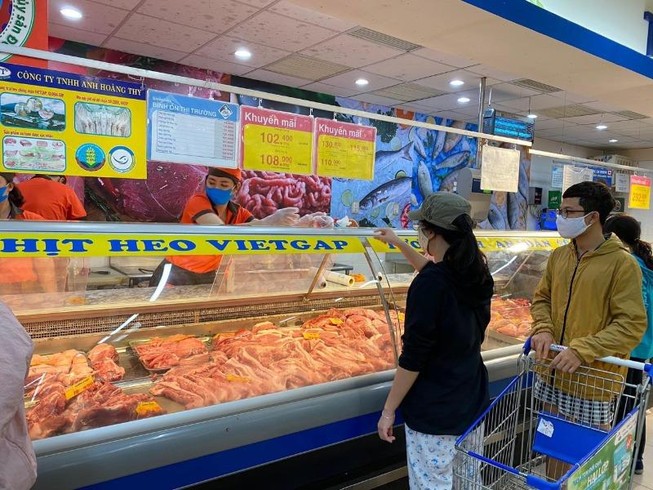 Giá thịt heo bình ổn có loại tăng 29.000 đồng/kg