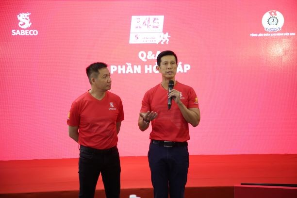 Sabeco phát động chạy tiếp sức 'Lên cùng Việt Nam'