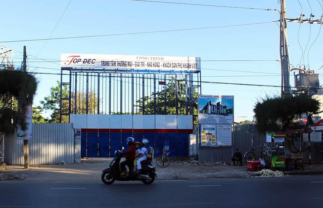 Phú Yên: Chủ đầu tư làm lơ thông báo của chính quyền