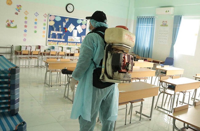 Phú Yên cho học sinh THPT nghỉ học để phòng tránh dịch