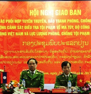 Việt-Lào hợp tác đấu tranh chống tội phạm ma túy xuyên biên giới