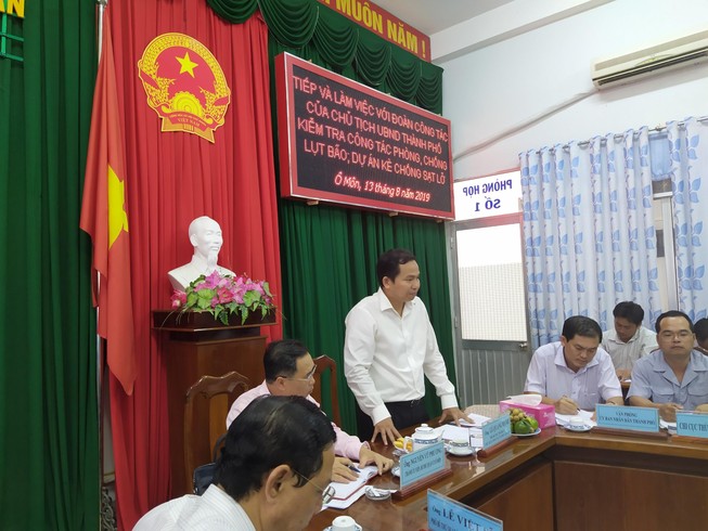 Cần Thơ: Sạt lở xảy ra 6/7 phường của quận Ô Môn