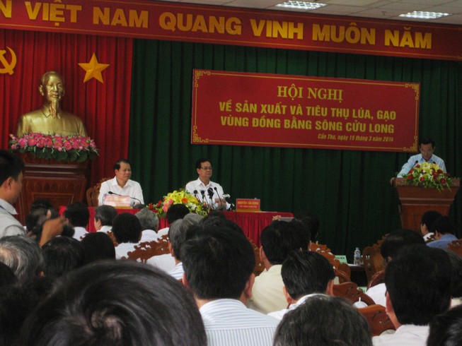 Thủ tướng Nguyễn Tấn Dũng chủ trì hội nghị SX và tiêu thụ lúa, gạo ĐBSCL