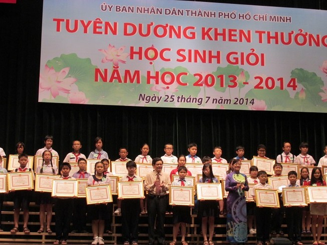 TP.HCM có 4.354 học sinh giỏi cấp TP, 130 học sinh giỏi cấp quốc gia