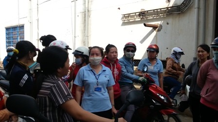 Công ty không đóng BHXH, 400 công nhân ngưng việc phản đối