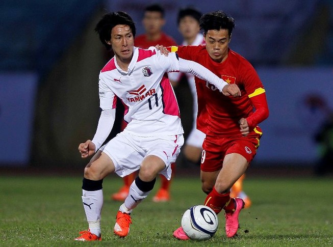Trận giao hữu thứ ba của U-23 Việt Nam: Hòa Cerezo Osaka (Nhật Bản) 2-2
