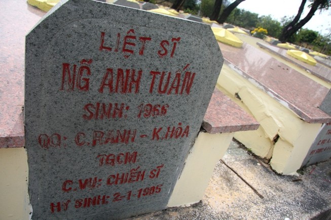 Tìm được mộ liệt sĩ sau 31 năm